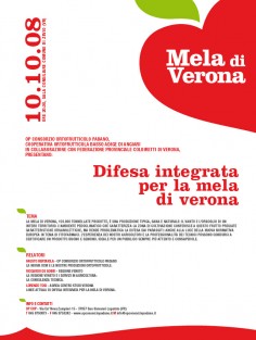 10 0TTOBRE 2008 CONVEGNO : DIFESA INTEGRATA PER LA MELA DI VERONA